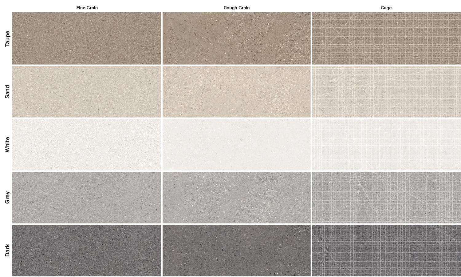 Grain Stone tile collection by Ergon